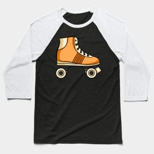 Roller Skates Skating Baseball T-Shirt